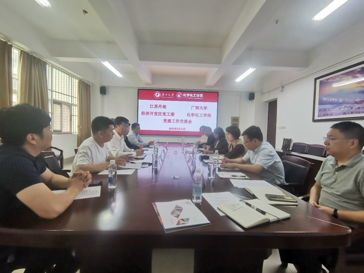 【主题教育】太阳成集团tyc234cc古天乐与江苏省丹徒经济开发区管委会党工委开展党建交流工作