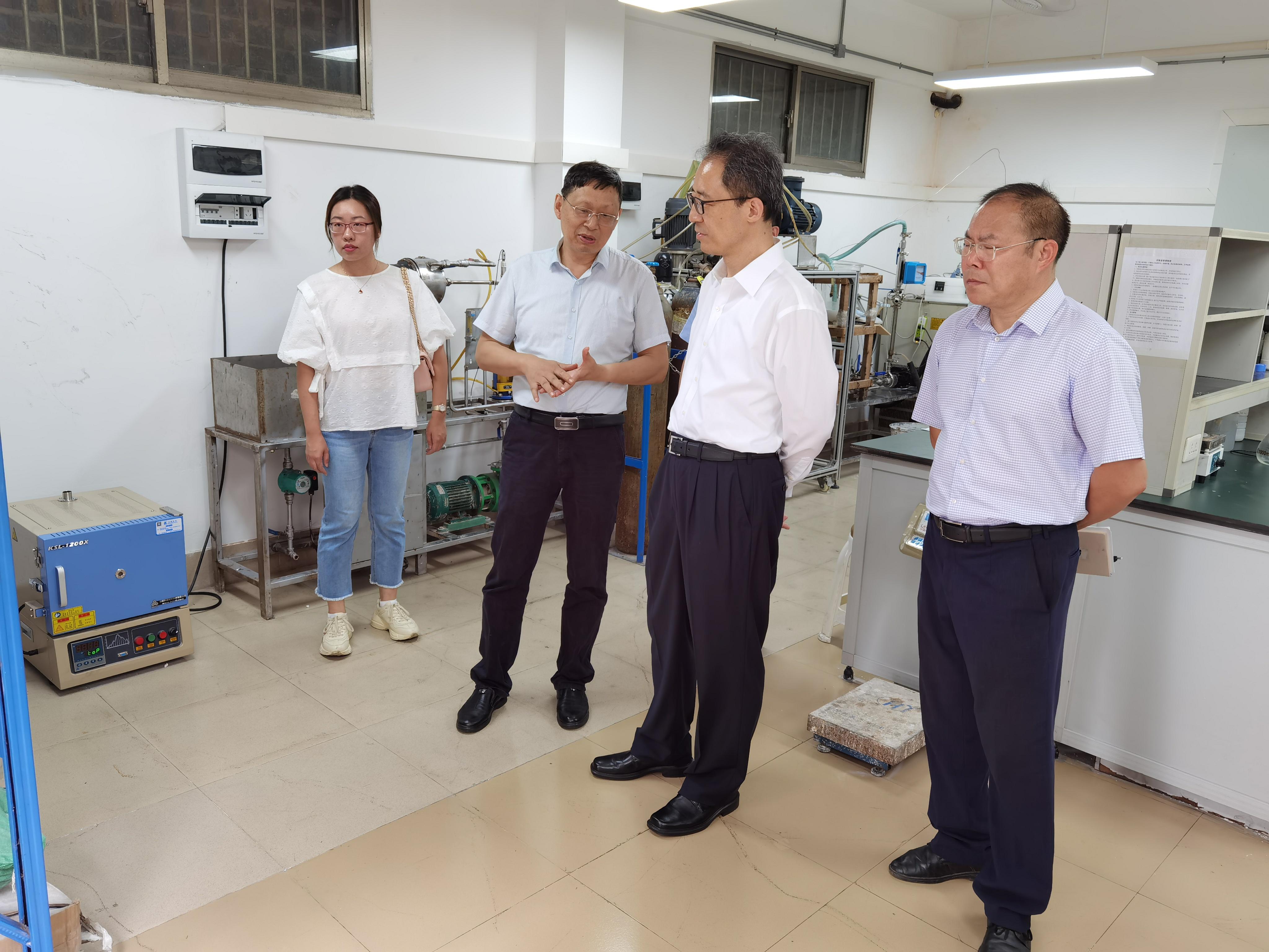 中国工程院陈建峰院士来访太阳成集团