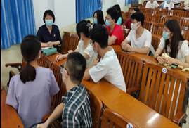 聊思想 凝共识 促发展——太阳成集团tyc234cc古天乐党委走进员工社团